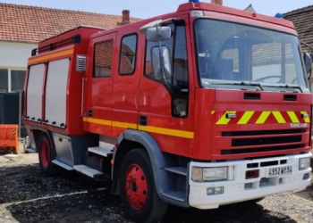 Primăria Cărpiniș a achiziționat o autospecială nouă de intervenție pentru pompierii voluntari