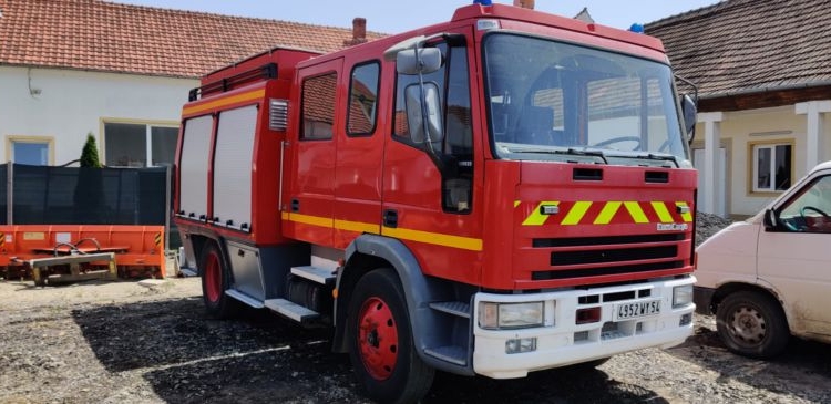 Primăria Cărpiniș a achiziționat o autospecială nouă de intervenție pentru pompierii voluntari