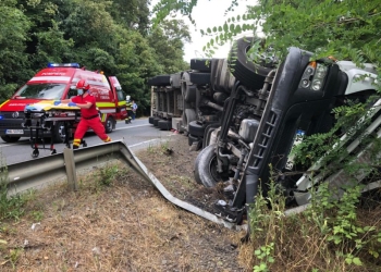 Accident tragic pe șoseaua care leagă Deva de Arad
