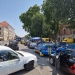 VIDEO Miros de cauciucuri, dâre de fum și zgomot infernal la un concurs de raliuri organizat în centrul orașului, de primăria Timișoara