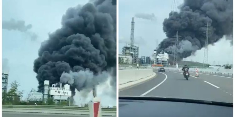 Explozie puternică la o fabrică de medicamente din Germania. Oamenii sunt sfătuiți să rămână în case și să nu deschidă ferestrele