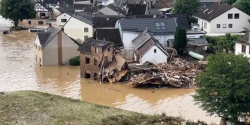 Inundații catastrofale în Germania. Aproape 100 de morți și peste 1.000 de persoane dispărute