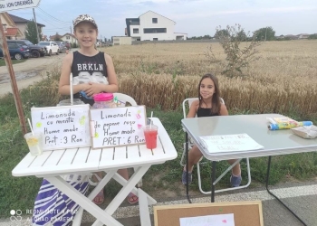 TIMIȘ: Lecție de antreprenoriat de la două școlărițe din Dumbrăvița