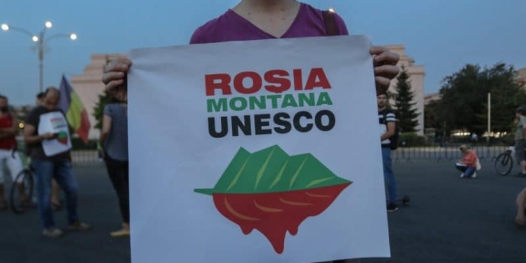 Roșia Montană a fost inclusă în UNESCO