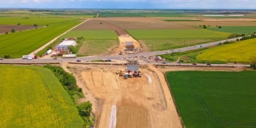 Lucrări la intersecția dintre Peciu Nou și Moravița. Șoferi, atenție mare!