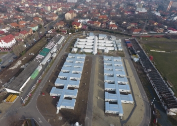 Pregătiri pentru valul patru. Spitalul modular de pe Stadionul CFR, redeschis