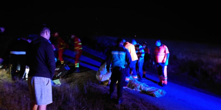 Trei tineri s-au răsturnat cu ATV-ul! Unul a fost grav rănit