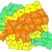 Cod portocaliu în 19 judeţe până joi dimineaţa. Vin ploi torențiale!