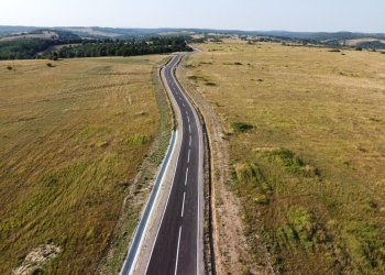 CJ Timiș recepționează lucrările de pe Crivobara-Vizma. Călin Dobra: ”Milițianul drumurilor județene” nu se sfiește să-și asume munca altora”