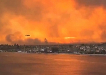 Atenție, dacă plecați în Grecia! Sudul și centrul este afectat de incendii, în timp ce partea nordică de grindină