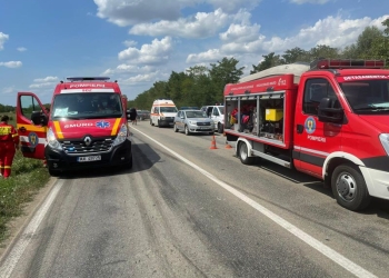 UPDATE! Accident oribil în apropiere de Timișoara! Trei persoane au decedat