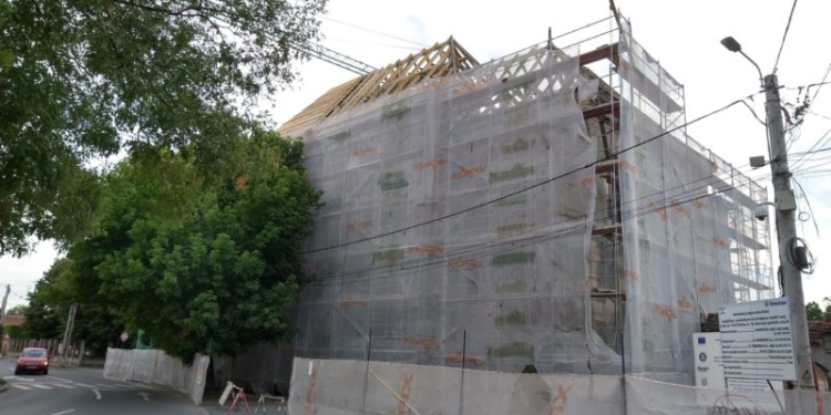 Clădire istorică din centrul Aradului, salvată de Universitatea Aurel Vlaicu