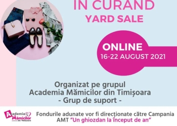 Târg caritabil organizat de mămici pentru copiii nevoiași