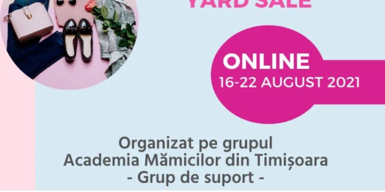 Târg caritabil organizat de mămici pentru copiii nevoiași