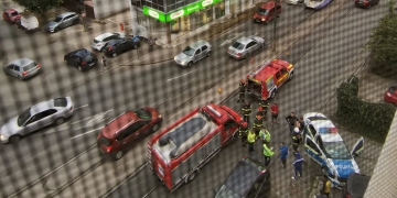 Polițist rănit, în Timișoara. Era în misiune