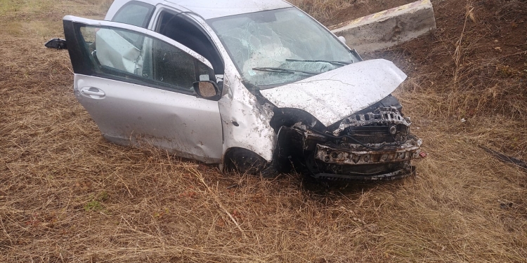 FOTO. Accident pe autostrada Vestului, aproape de Timișoara. Femeie rănită