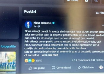 USR-iștii aproape că blochează pagina de Facebook a președintelui Klaus Iohannis! Vezi aici motivul