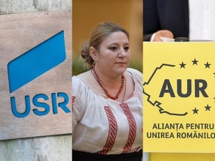Purii din USR-PLUS „se mânjesc” cu AUR! Cele două formațiuni politice se aliază pentru căderea Guvernului