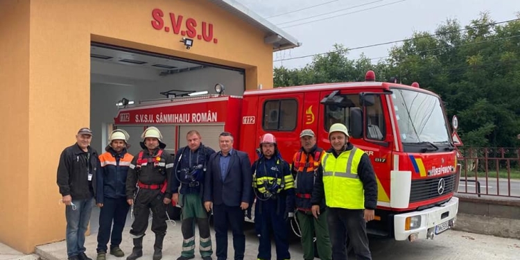 Pregătiți să salveze vieți! Echipamente pentru pompierii voluntari din Sânmihaiu Român