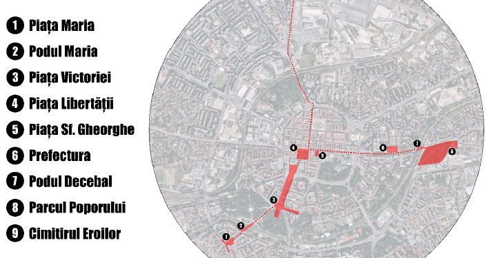 Studiul de fezabilitate pentru „Traseul Revoluției” va fi scos la licitație
