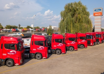 Cefin Trucks anunță livrarea unei flote Ford Trucks F-MAX către Est Europa Expediții