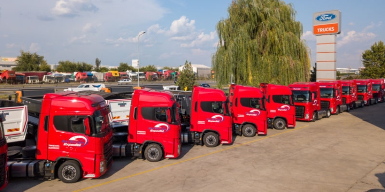 Cefin Trucks anunță livrarea unei flote Ford Trucks F-MAX către Est Europa Expediții