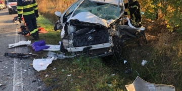 Impact tragic în apropiere de Lugoj! Un bărbat și-a pierdut viața, după ce s-a izbit frontal de un tir