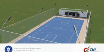 La Recaș se construiește o bază sportivă nouă