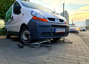 Biciclist izbit de o mașină la Timișoara