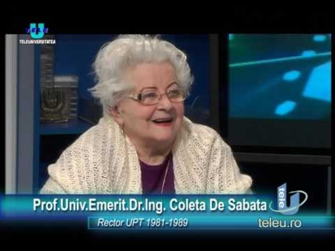 Singura femeie rector din istoria de până acum a Politehnicii Timișoara a trecut la cele veșnice. Coleta De Sabata a încetat din viață