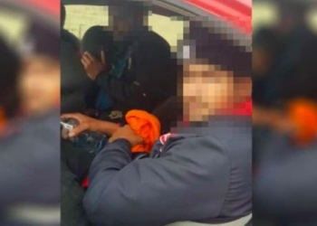 VIDEO. Prins cu șase migranți în mașină. Ce le-a spus șoferul polițiștilor