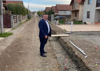 Intervenții importante pe străzile din Sânmihaiu Român