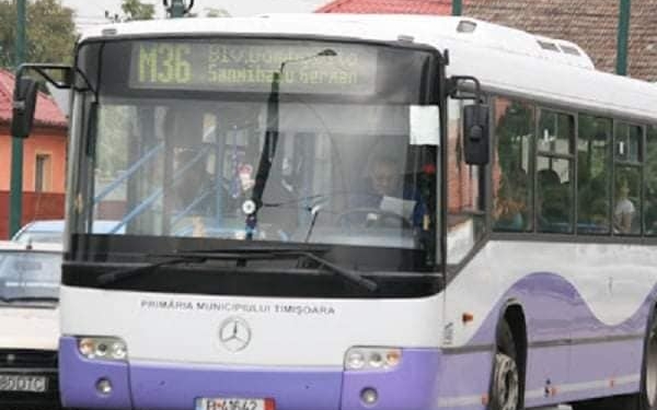 Cursă suplimentară pe linia M36, spre Sânmihaiu Român