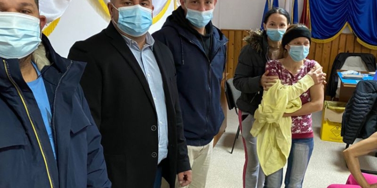 Campanie de vaccinare în sala de ședințe a primăriei. Comuna Moravița revine la normalitate