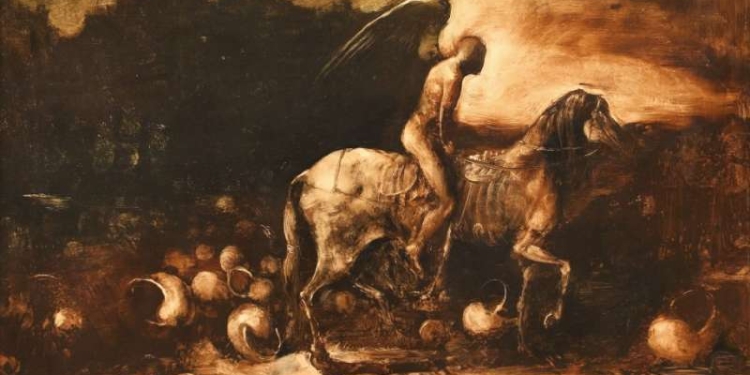 Arian Ghenie, cel mai apreciat pictor român, a vândut un tabou cu 70 de mii de euro