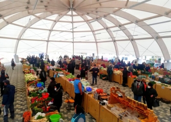 Piața-dom din orașul Buziaș a fost finalizată!