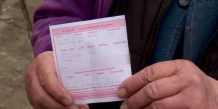 Talonul de pensie și în format electronic