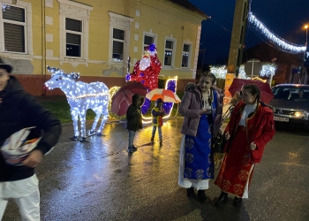 Moș Nicolae a venit pe sanie la toți copiii din Moravița