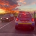 VIDEO „Patinaj artistic” pe drumurile județene din Timiș! O femeie și copilul ei au fost răniți într-un accident produs din cauza poleiului