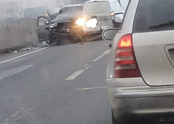 VIDEO Accident în lanț pe drumul ce leagă Timișoara de Remetea Mare