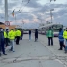 VIDEO Protest spontan al angajaților STPT! Nu au ce pune pe masă de Crăciun din cauză că nu și-au primit salariile