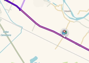 UPDATE Încă un accident grav pe DN 6, în județul Timiș. 4 tiruri și un autotorism au fost implicate, unul dintre șoferi a rămas încarcerat