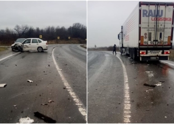Două accidente produse pe DN 6, în vestul țării, în același loc, la interval de câteva minute