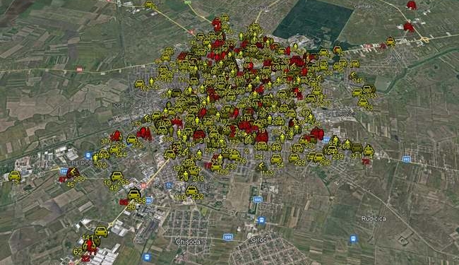 Peste 1.500 de treceri pe roșu pe zi