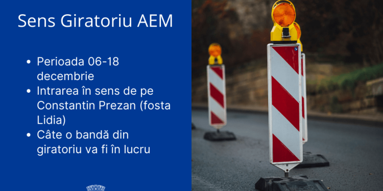Atenție, șoferi! Urmează două săptămâni de restricții de circulație în una dintre cele mai aglomerate zone din Timișoara, AEM