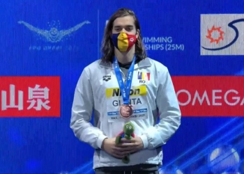 Robert Glință aduce bronzul mondial la natație în România
