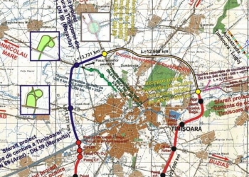 Varianta de traseu pentru VO Timișoara Vest a fost avizată