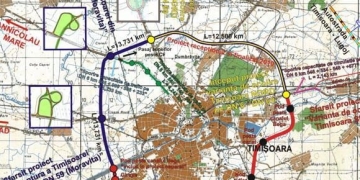 Varianta de traseu pentru VO Timișoara Vest a fost avizată
