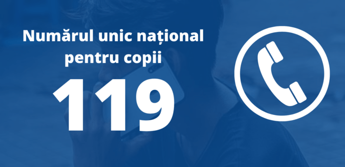 La 119 răspunde cineva care îi poate ajuta pe copii! „Telefonul copilului” este funcțional