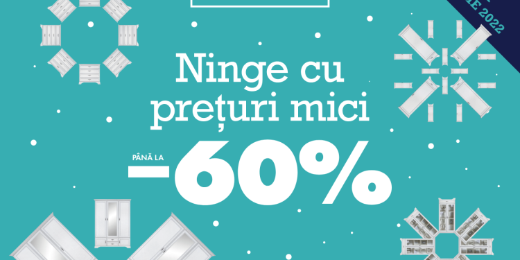 Ai auzit?! La Casa Rusu ninge cu prețuri mici